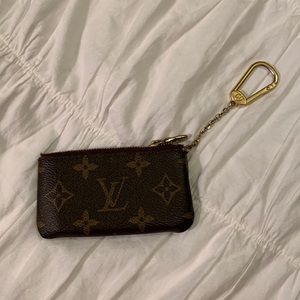 Authentic Louis Vuitton Cles Pouch Original Print